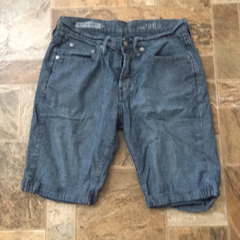 Gap chambray Bermuda shorts